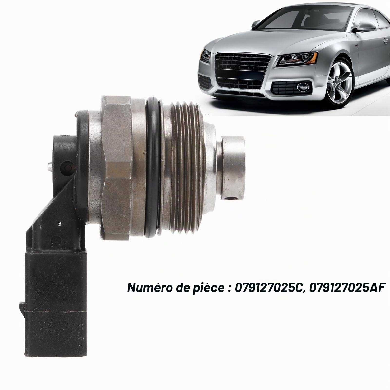 Convertisseur de Pompe à Carburant Haute Pression Aramox, Convertisseur de Pompe à Carburant Haute Pression Moteur 079127025C de Remplacement pour 1.4lL L4 Gas 2008