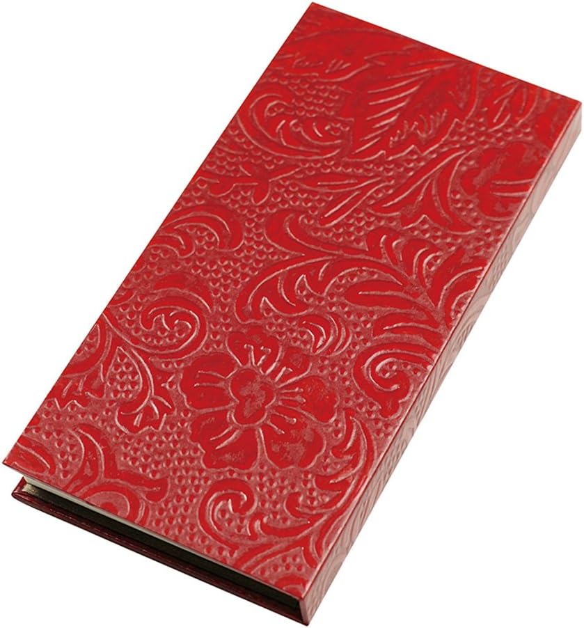 Taniguchi Matsuyudo URP-LH-002 Single Writing Note, Urushi, Washi Paper, Red