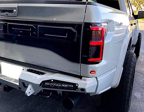 Miniatura 5 de iJDMTOY Kit de luces LED rojas con lente ahumada para debajo de la luz trasera trasera trasera compatible con Ford Raptor 2010-14, alimentado por