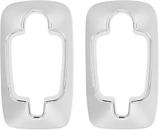 Exterior Door Handle Covers, Front Left Driver Side & Right Passenger Side, Compatible with 2003-2014 International 7300 7400 7500 7600 4200 8600 4400 8500 7700 4100 Prostar CXT MXT RXT 2587515C1