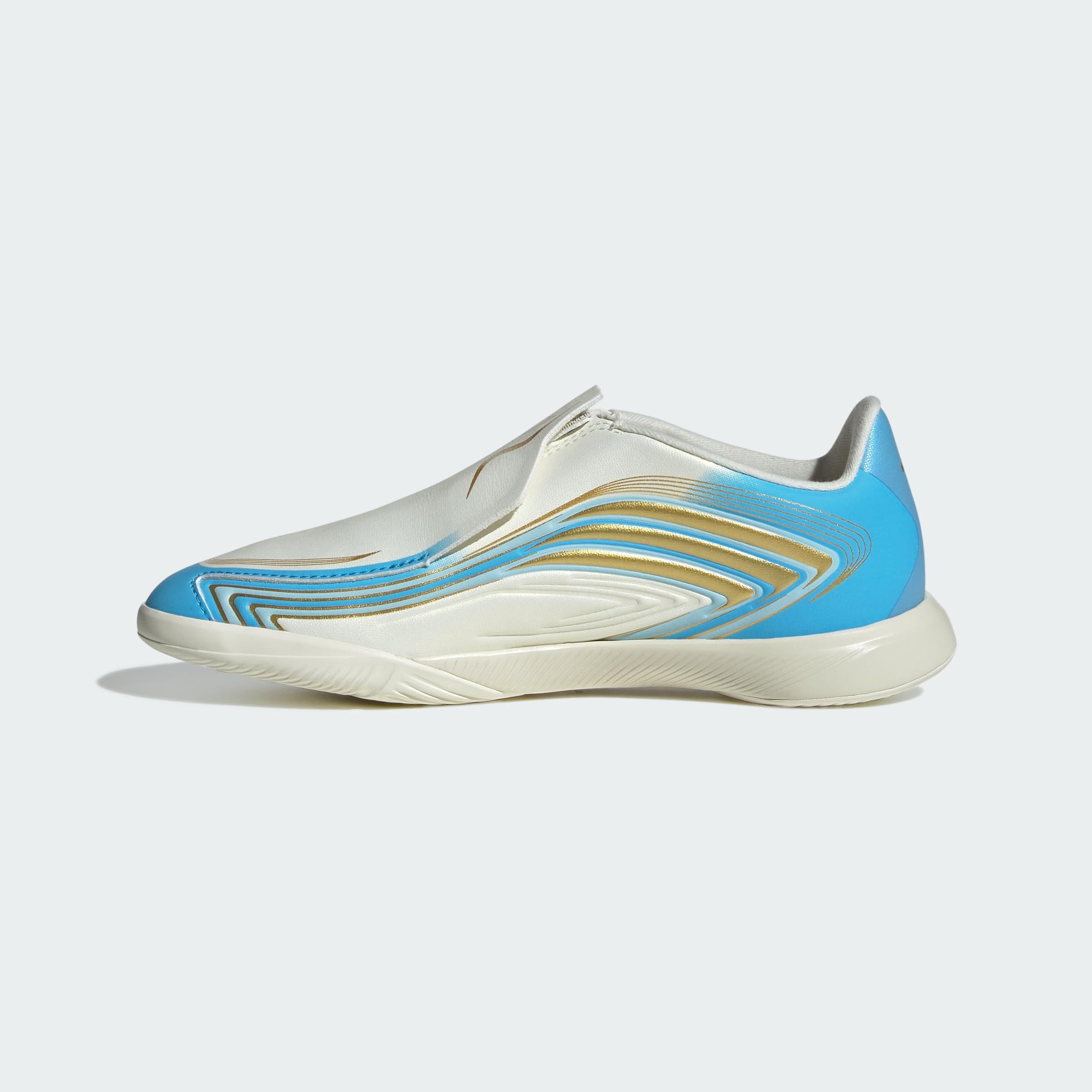 Adidas F50 Messi League Laceless Indoor Football Kids Scarpe da ginnasticaUnisex - Bambini e Ragazzi