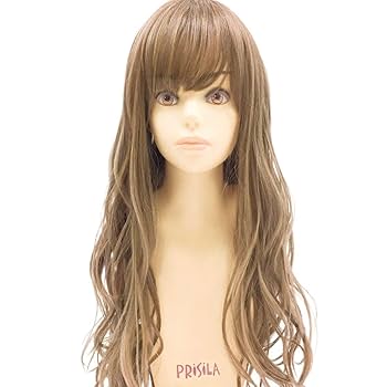 Amazon.co.jp: 【プリシラ】 【A-702】シアーウェーブロング