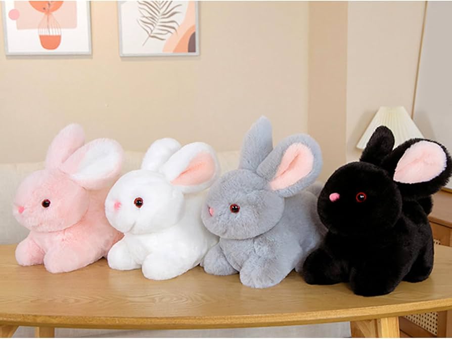 ウサギのぬいぐるみ グレー ピンク2点 ウサギのぬいぐるみ グレー ウサギのぬいぐるみ グレー ピンク2点 ウサギのぬいぐるみ グレー