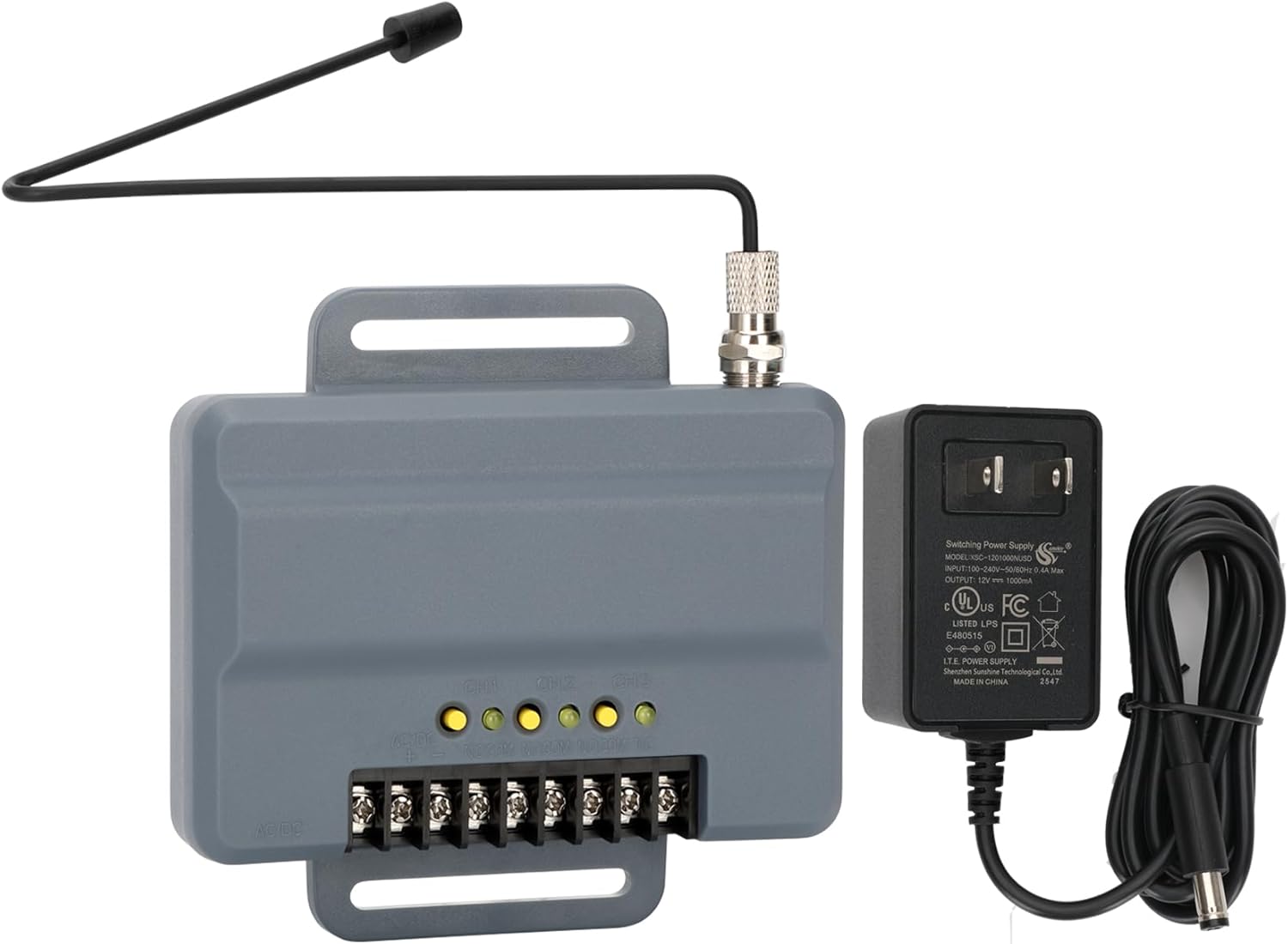 for liftmaster 850LM Universal Gate and Garage Door Opener Receiver, Compatible with Most Gate and Commercial Door Operators, 3 Channel Designed for Commercial Buildings