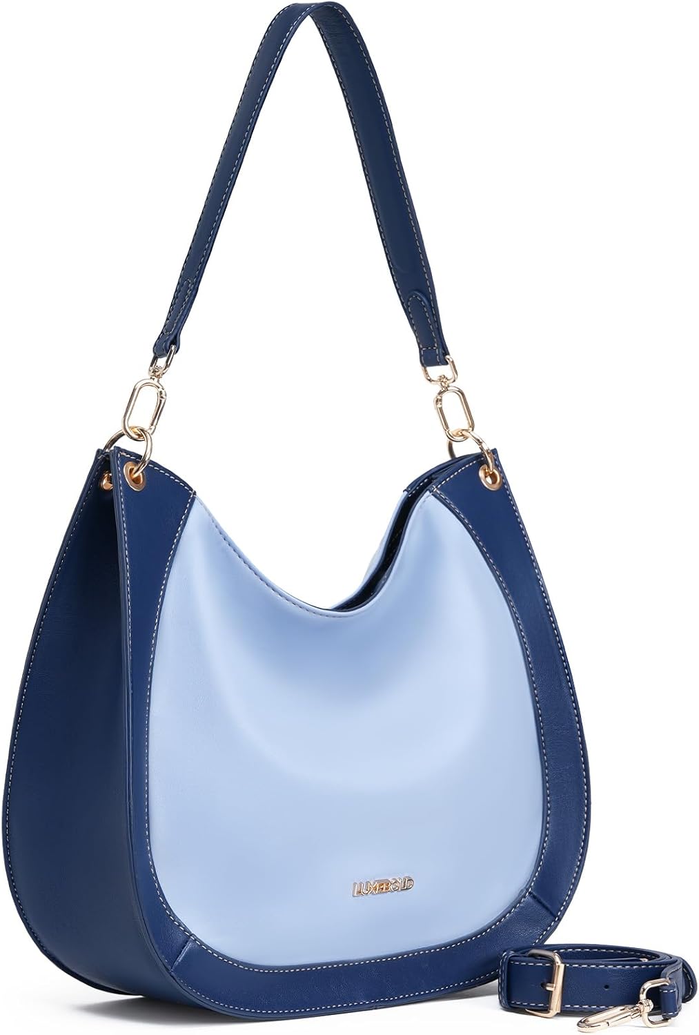 Hobo Bag for Women Crossbody Purses Shoulder Handbags Top-Handle Saddle Bag - Image 6