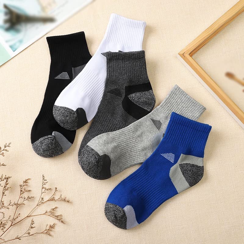 Calcetines deportivos transpirables de secado rápido para hombre en primavera pack de 5 6