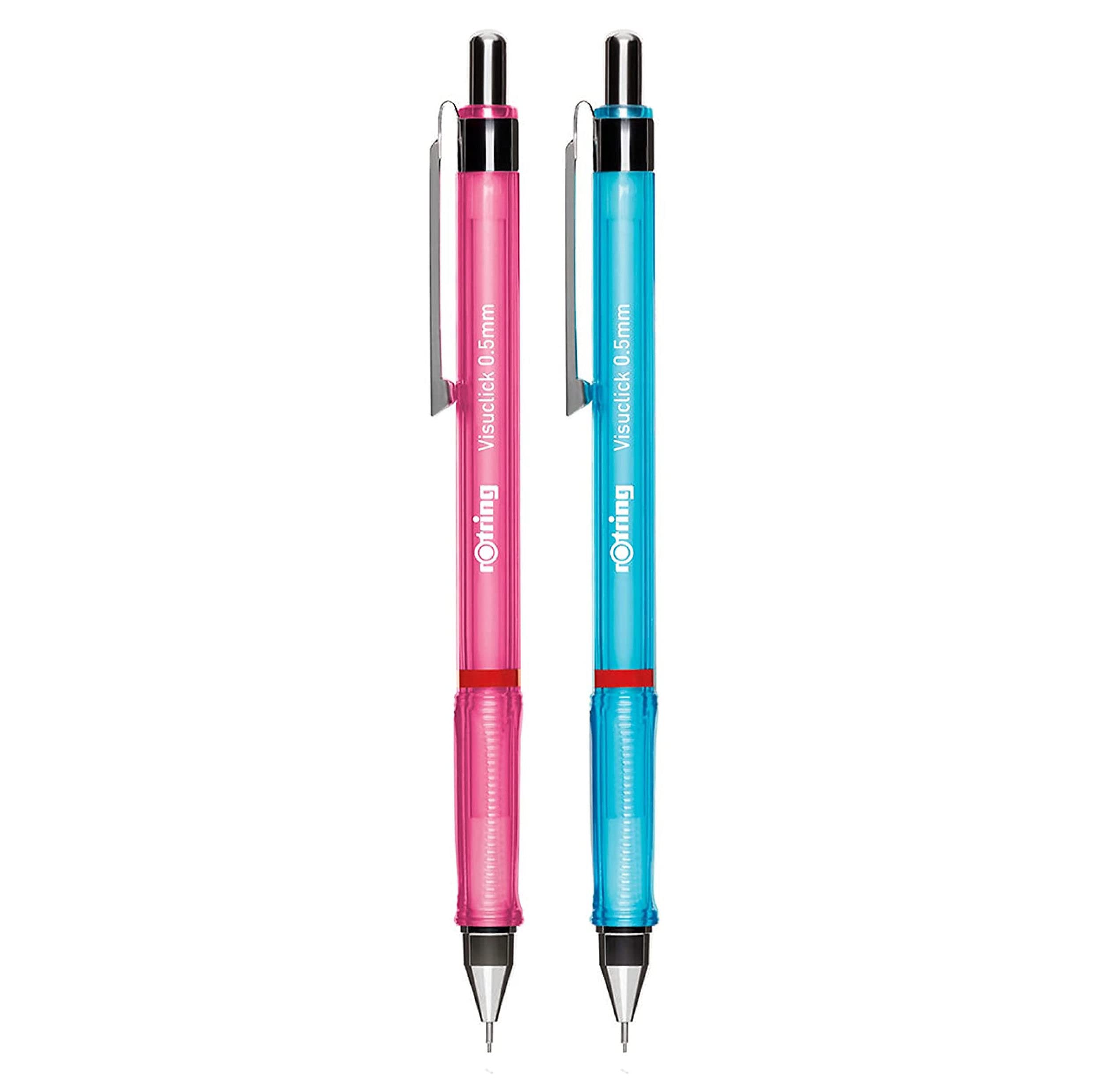 RotringVisuclick Mechanical Pencil 0.5 mm Box of 2 with 24 HB Leads