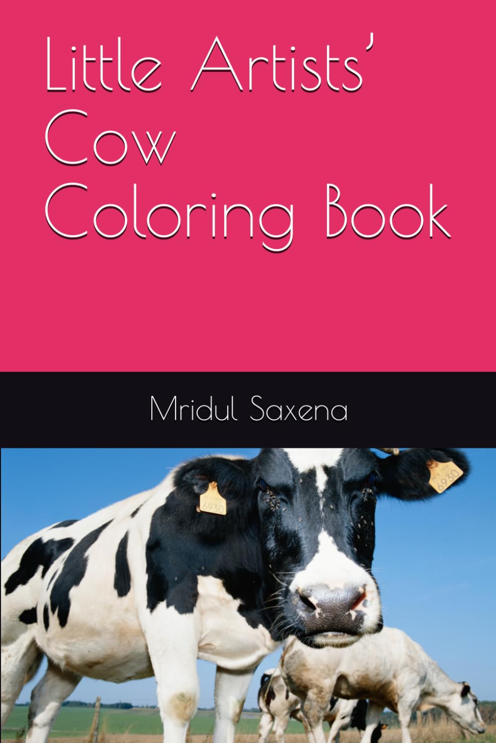 Little Artists’ Cow Coloring Book (Colouring books for children)
