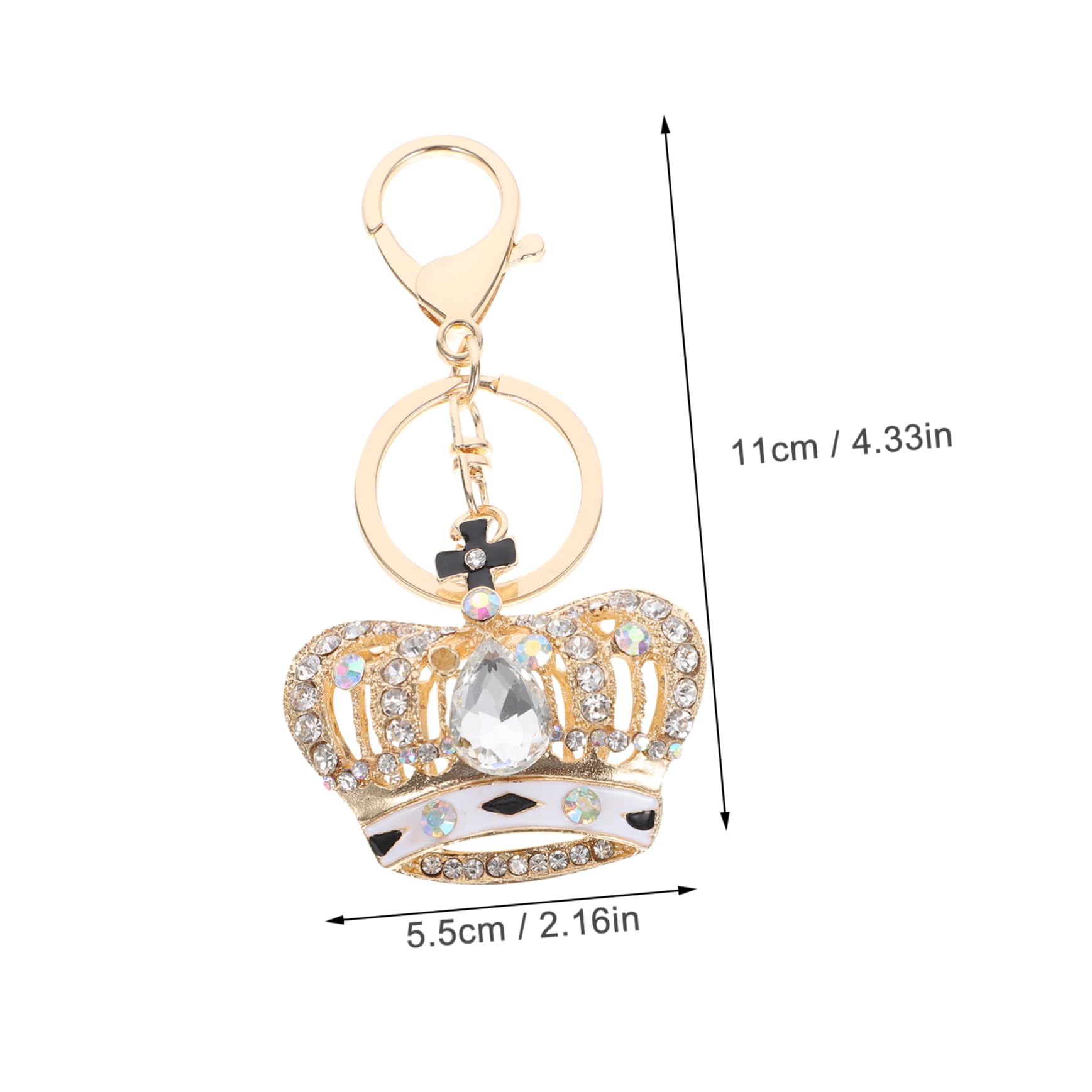 Alipis Portachiavi Forma Ciondolo Decorativo per Borse e Accessori per Aggiungere e Vita Quotidiana