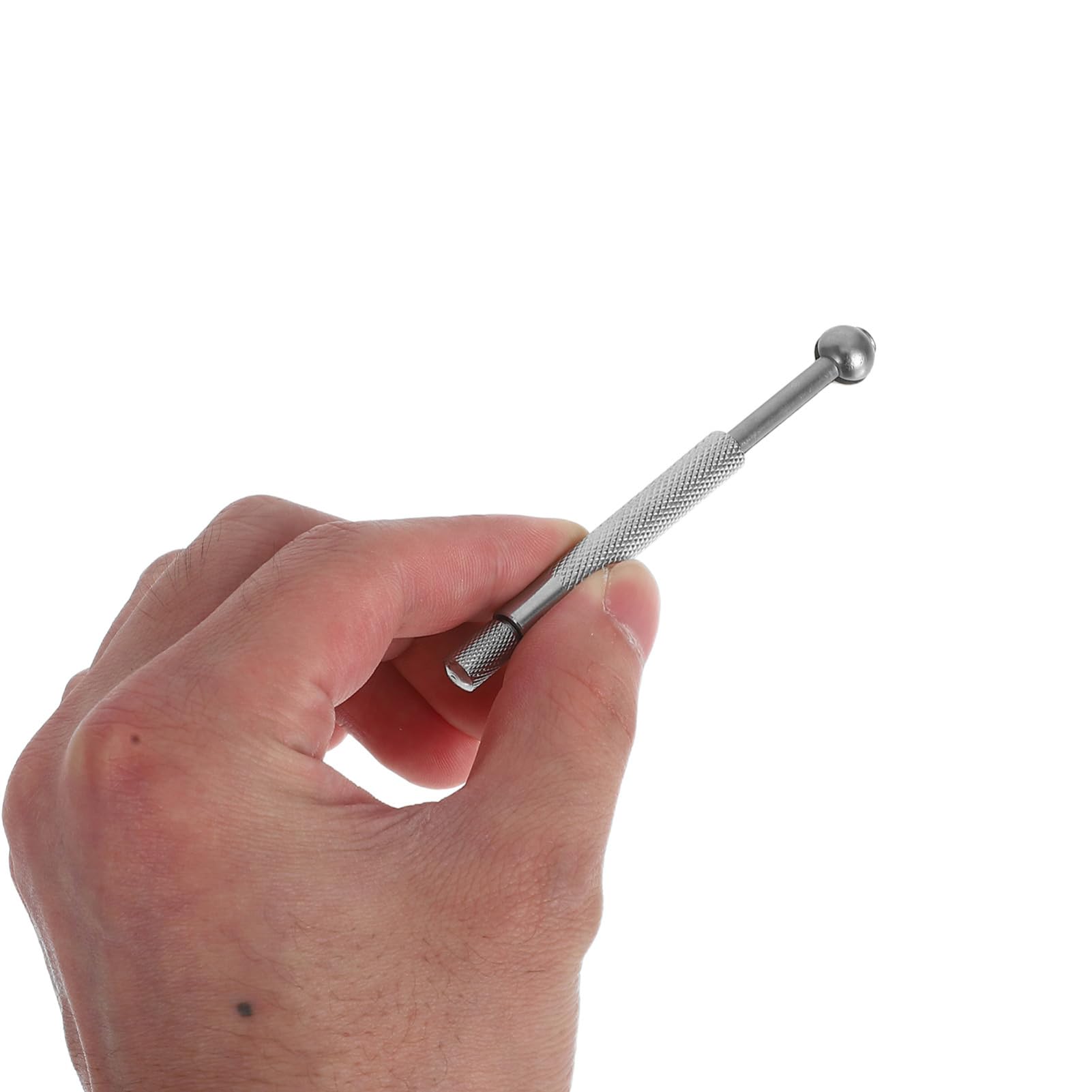 Gatuida Set di 4 Pezzi Calibro per Alesaggio Interno Regolabile in Metallo Argento Testa Piatta per Misure di Precisione Strumenti Manuali per Officina Meccanica