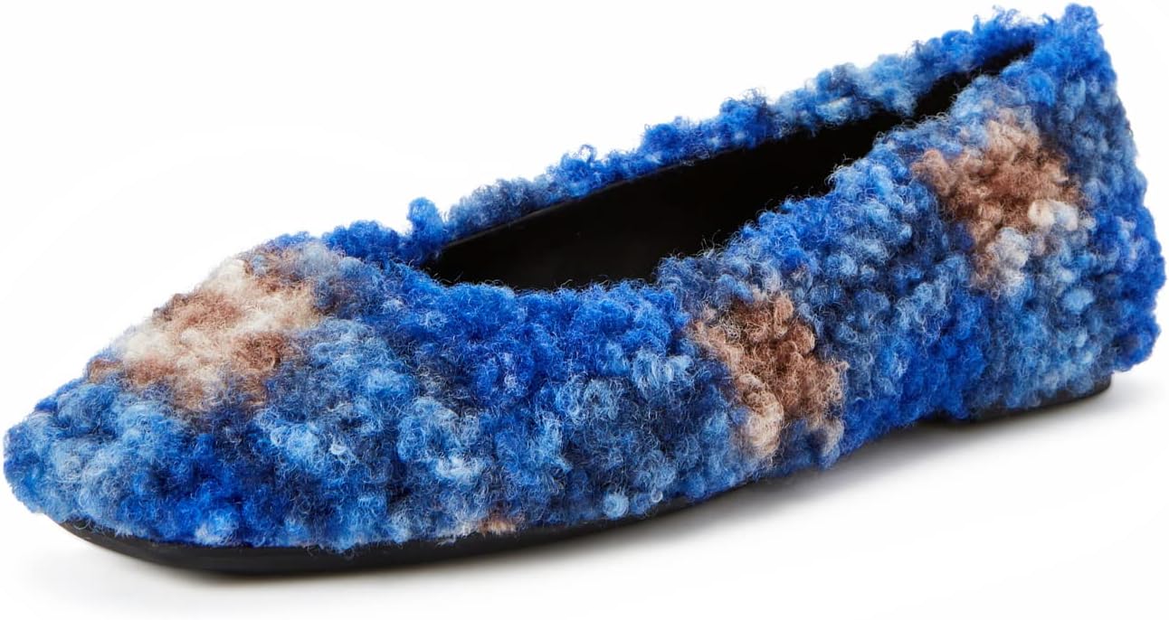 Katy Perry Women's The Evie Ballet Flat, Blue Multi, 8
