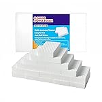 Magic Sponges Eraser,20 Pack Melamine Sponge in Bulk,2X Density,Long Lasting,Cleaning Sponge for Kitchen, Bathroom,Bathtub, Sink,Furniture, Wall Cleaner (White20PCS, 3.93x2.36x0.79in)