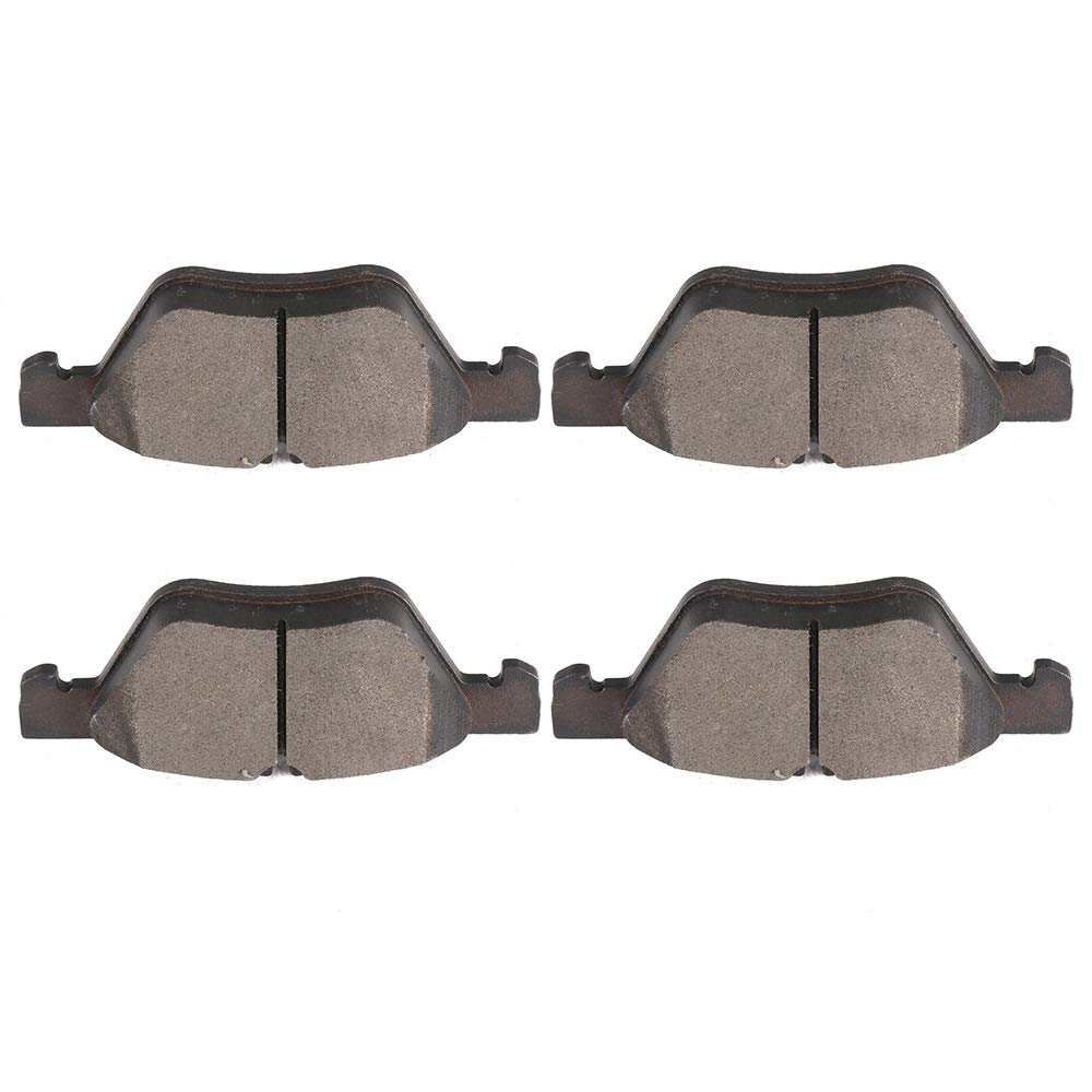 cciyu D853 Front Ceramic Brake Pads Kits 4pcs fit For 2004-2008 For Chrysler Crossfir,For Mercedes-Benz CLK3,CLK430,E300,E3,E350,E430,SLK3