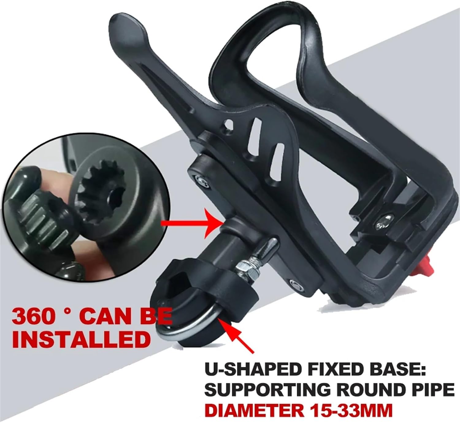 オートバイアクセサリー飲料水ボトルケージドリンクカップホルダーブラケットに適合するSRGT200 SR GT 200 SR GT 1