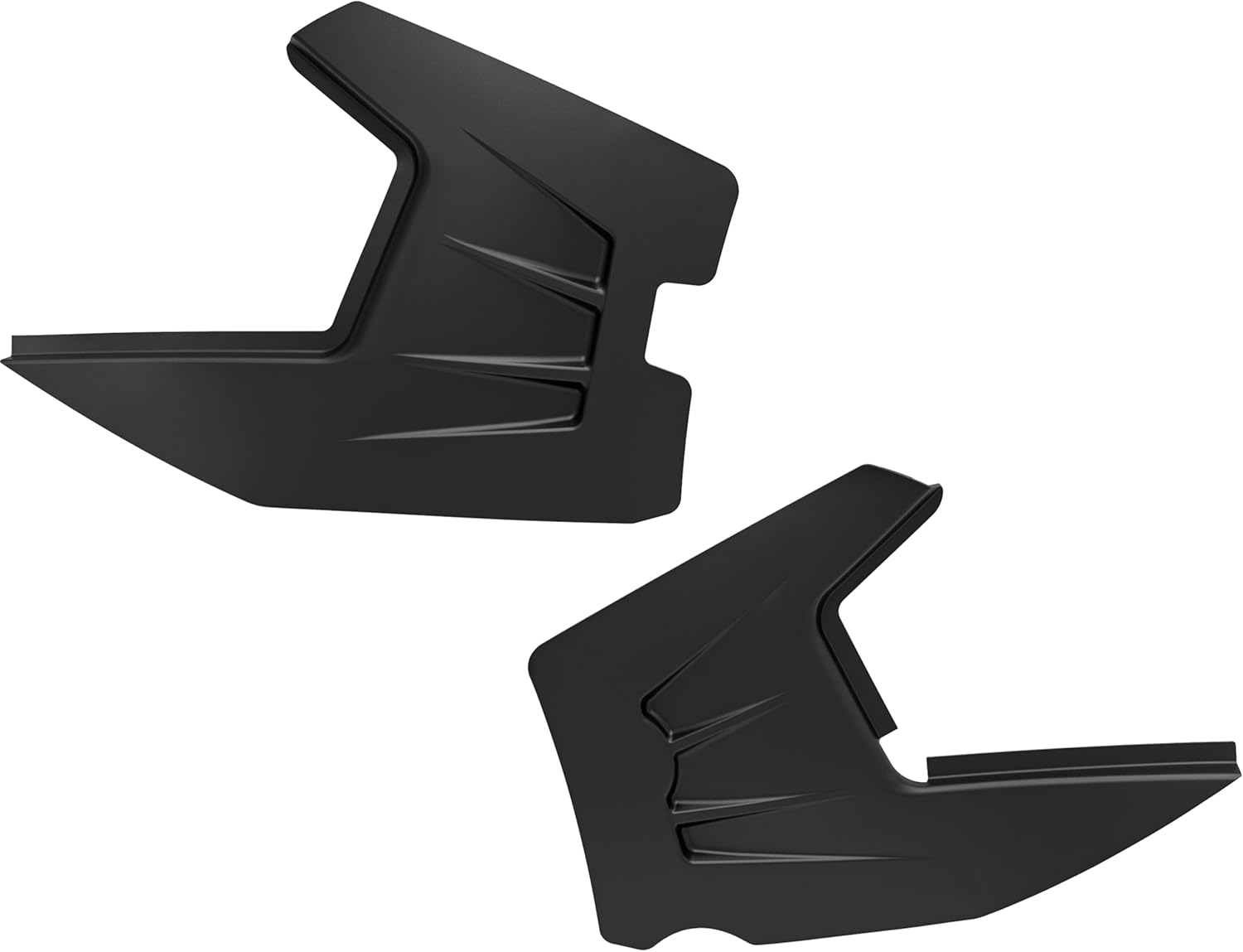 SAUTVS Left and Right Side Panels for Polaris Sportsman 800 700 500 2006 2007, Black Side Fairing Panel Guard Plates for Polaris Sportsman 800 700 500 2006-2007 Accessories