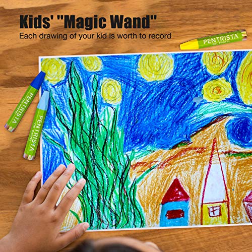 Pentrista Oil Pastels,12 Assorted Colors,Oil Pastels For Kids Indoor Activities At Home,Soft Oil Pastel Crayons Suitable For Artists Beginners Students Art Painting Drawing #TOP6