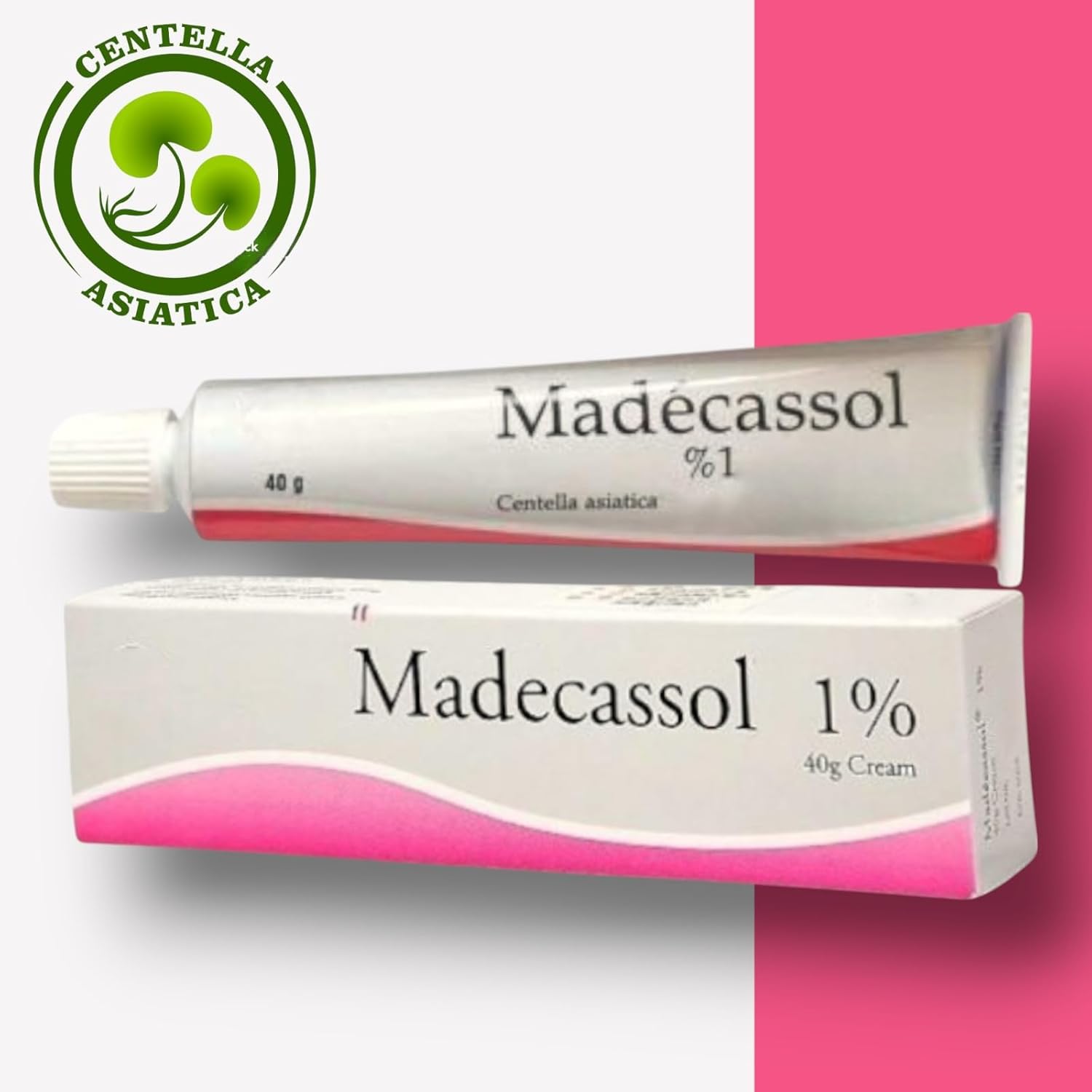 Centella Asiatica Gotu Kola Cream,Madecassol 40 gr (1.41 ounce) Tube