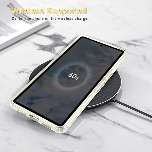 Miniatura 5 de Hekodonk Funda para Google Pixel 7, resistente con anillo de rotación, soporte magnético para automóvil, cuerpo completo, a prueba de golpes,
