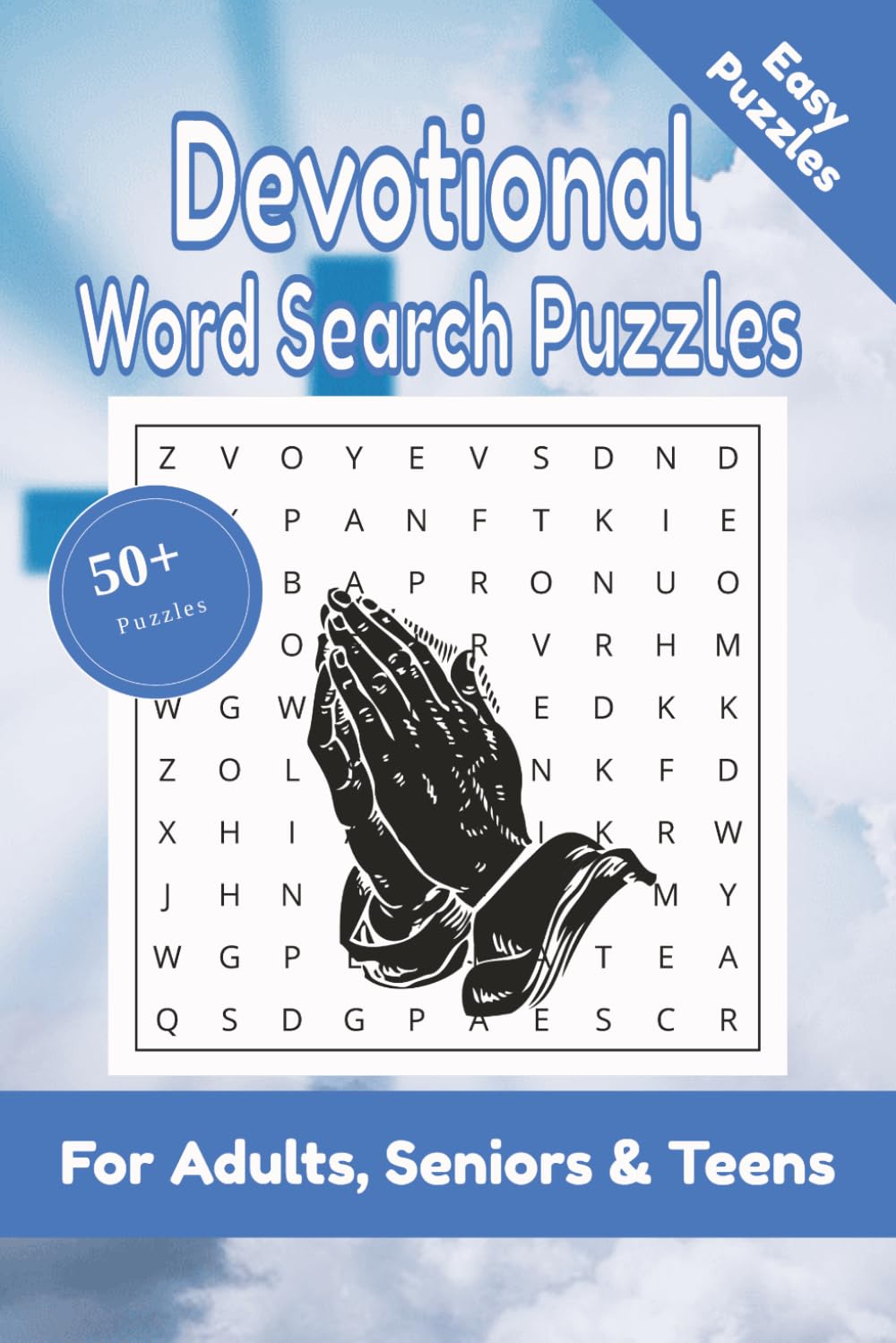 Devotional Word Search Puzzle: 50+ Puzzles Word Search Easy to Read about Devotional and More | 6x9 inches, 110 pages | Gift for Devotional, Christian & Bible Lover