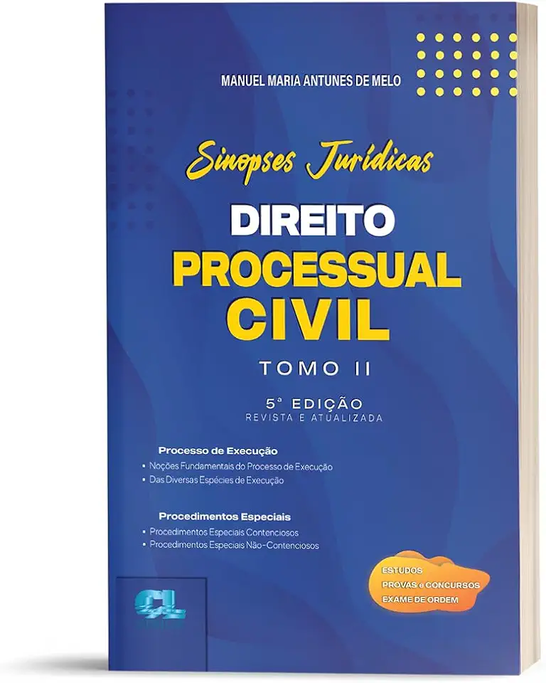 Sinopses Jurídicas Direito Processual Civil Tomo 2: Para Provas, Concursos E Exame Da Ordem