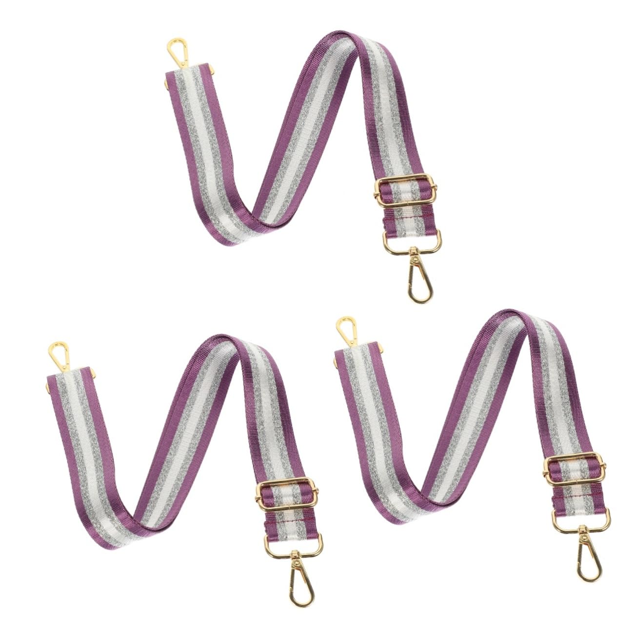 Sangles de sac pour voyager l'esprit libre avec le lot de 3 sangles larges Lurrose