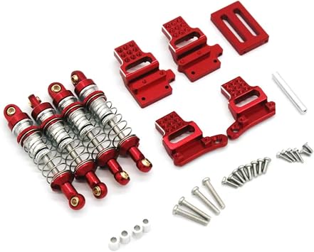 RC Car Shock Absorbers For Jjrc C8801 C8809 AX-8560 For Trx4m 1/18 Metal Shock Absorber Frame Remote Control Car Upgrade Replacement Parts