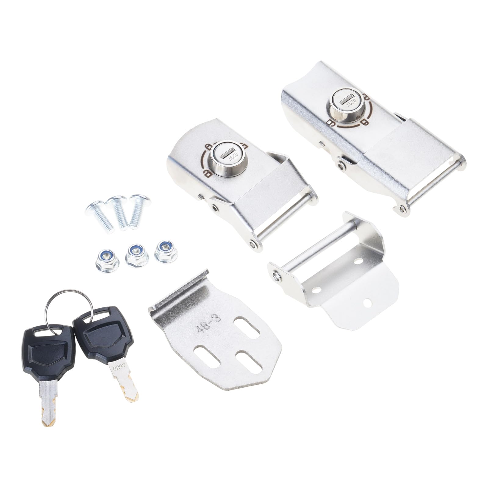 YROHGKPN Motorcycle Side Luggage Case Fastener Trunk Pannier Screw Bolt