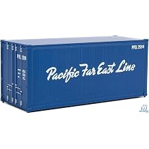 Walthers 20 Smooth-Side Container - Ready to Run - Pacific Far East Line HO Scale