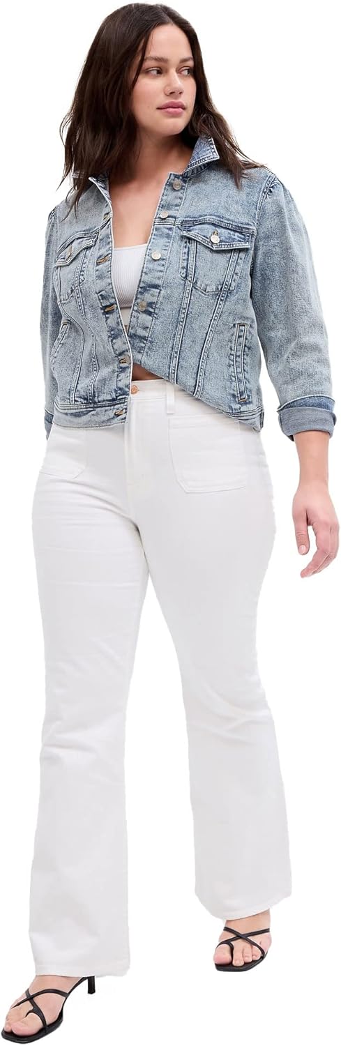 Gap Women's High Rise Flare Denim Jeans