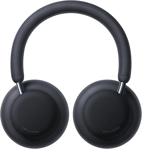 Miniatura 9 de CMF by Nothing Headphone Pro Active Noise Canceling Wireless Headphones Bluetooth 5.4 Over The Ear Headset, 50H ANC Playtime, Bass&Treble Slider,