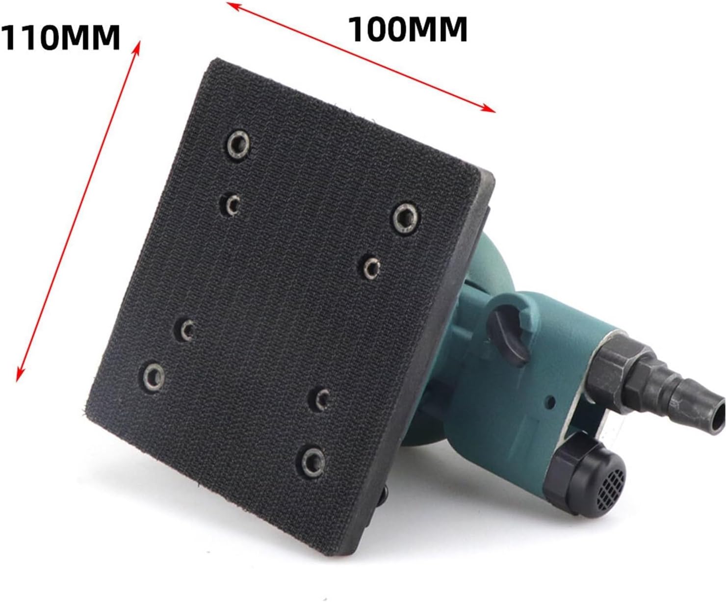 Sander, Polisher 100 * 110MM Clamp Type Flanging Chassis Pneumatic Air Square Polisher Sandpaper Sandshaker Grinder Polishing Tool