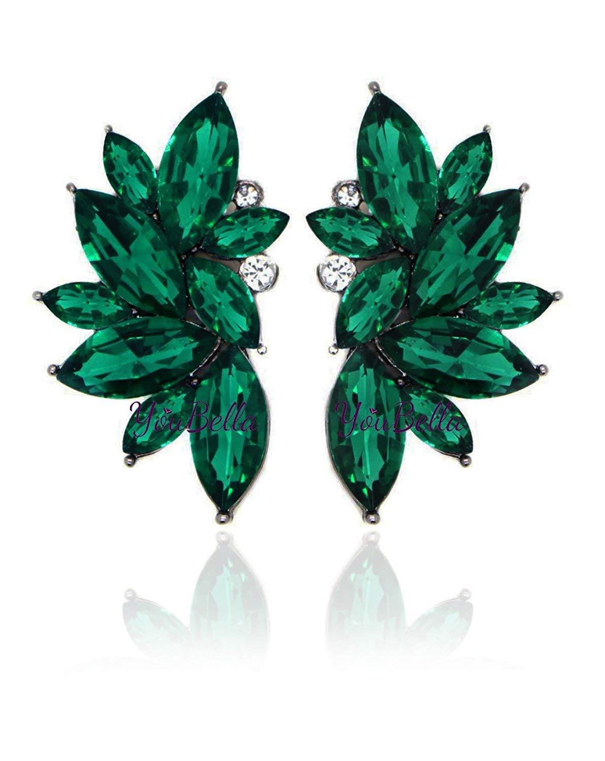 YouBella Valentine Gifts : Fashion Jewellery Earrings for Girls and Women (Green) (B078JM8T3S) Amazon Price History, Amazon Price Tracker