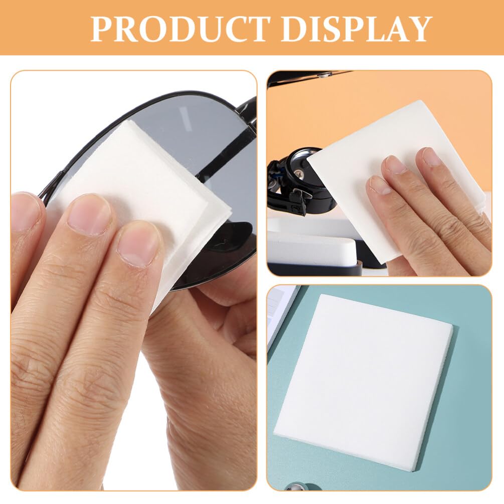 1200piezas De Limpieza De Lentes y Pantallas Paquete De Antiestáticas y Portátiles Para Gafas Teléfonos Laptops y Tv Eficaz Contra Polvo y Huellas Dactilares