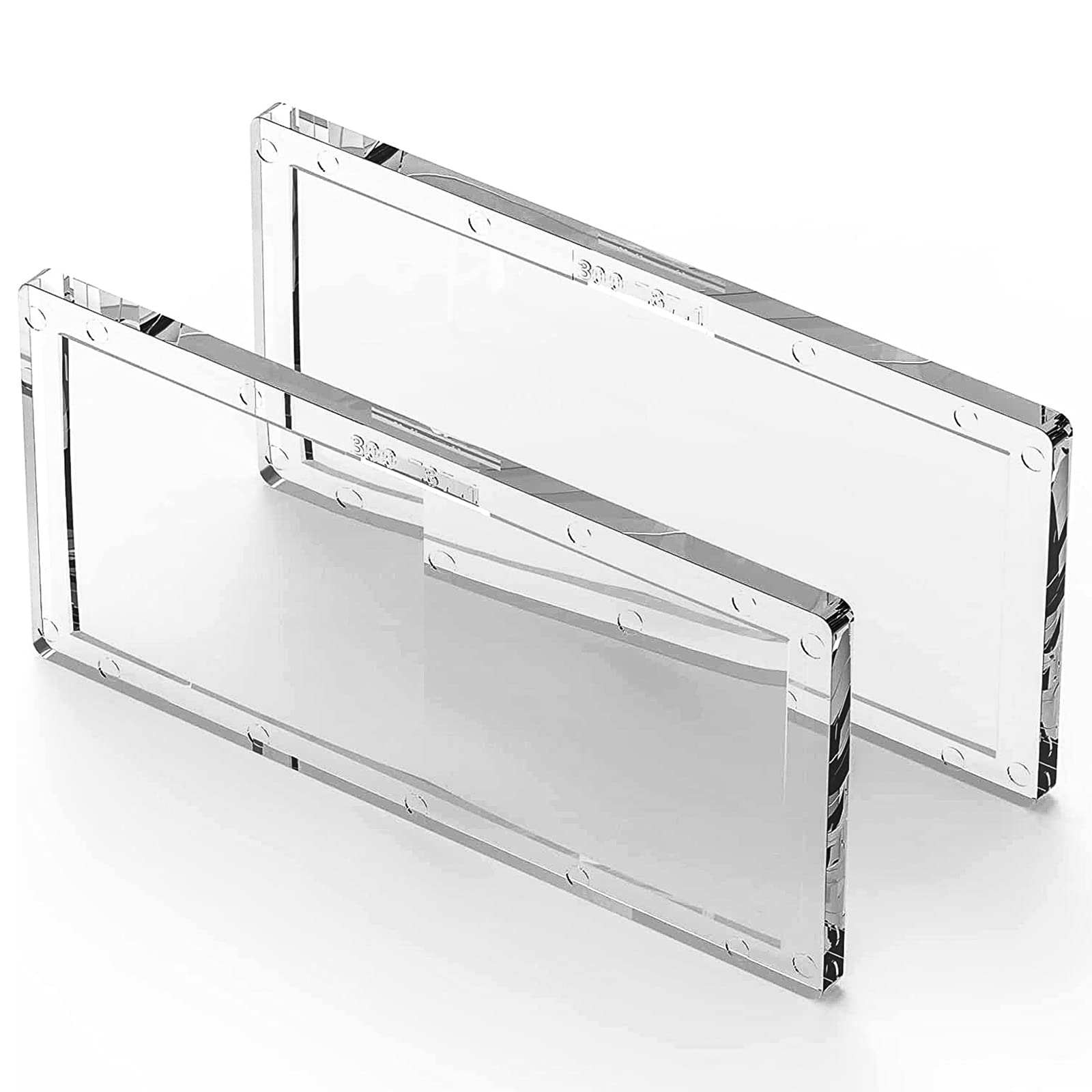 2/Pack Welding Helmet Magnifying Lens 1.0/1.5/2.0/2.5/3.0 Diopter Eye-Protecting Welder Accessories Magnifier Cheater Lens (3.0 Diopter)