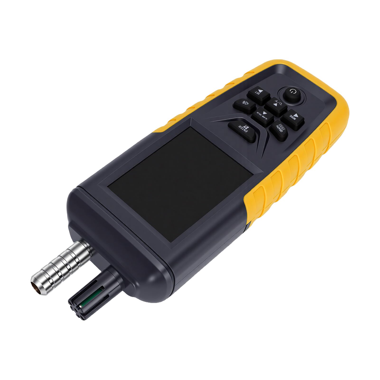 Tester della qualità Dell'aria Portatile Multifunzionale PM1.0 PM2.5 PM10 Rilevatore Dell'indice della qualità Dell'aria per la Casa e il Posto di Lavoro Design Antiurto