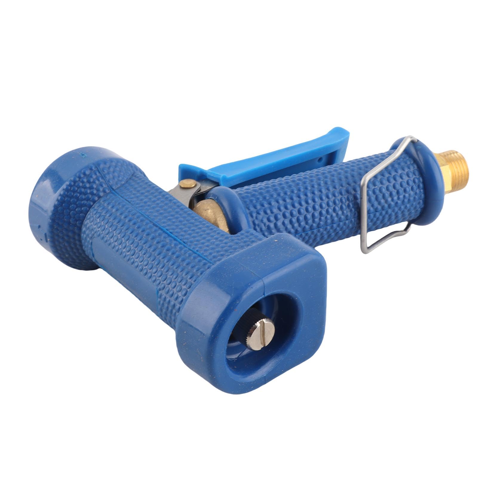 Boquilla de Pulverización de Agua de Alta Eficiencia con Cabezal Rociador de Alta Resistencia para Limpieza de Cocina de Hotel en áreas Grandes (Pistola rociadora con fuelle azul C (dientes)
