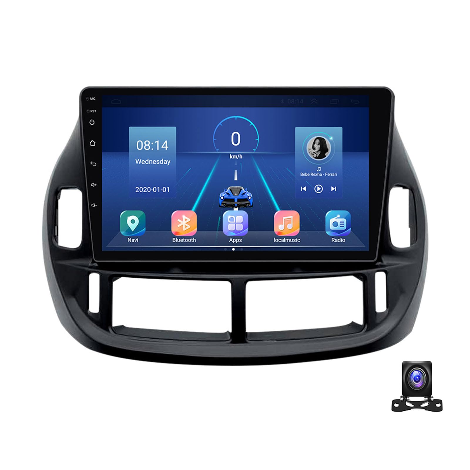 Amazon.com: JHYUUKAU 9 Inch Car Stereo Double Din Radio Compatible