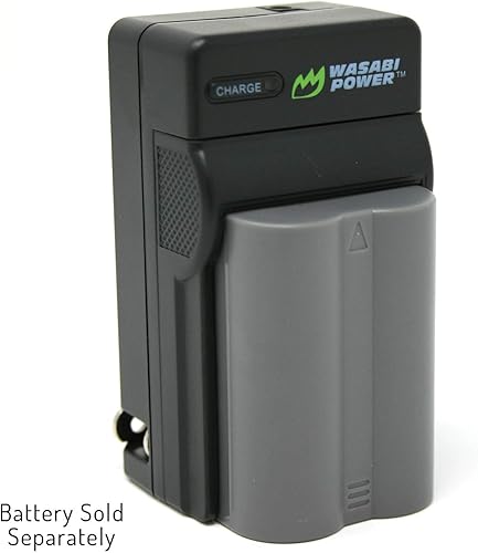 Miniatura 5 de Wasabi Power Cargador de batería para Nikon EN-EL3e y Nikon D50, D70, D70s, D80, D90, D100, D200, D300, D300s, D700