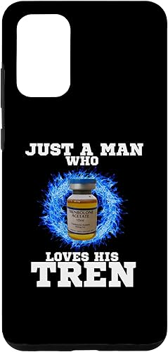 Galaxy S20+ Just a man who loves his tren  Gym steroids Case