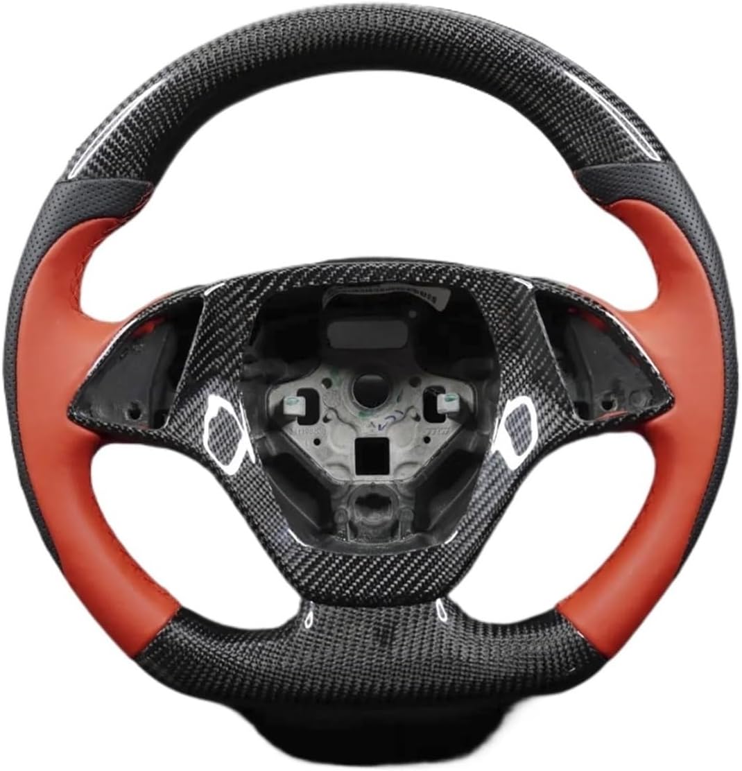 Carbon Fiber Forged Steering Wheel Compatible For Chevrolet Corvette Camaro C7 Z06 ZR1 S7 SS ZL1 Chevy Ss 2014-2019 RPM Hydr(18)