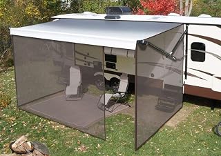Screen Room for Awnings on 5th Wheel RVs, Travel Trailers and Motorhomes
