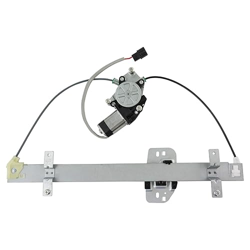 Vista 555 de TRQ Elevalunas eléctrico trasero derecho y conjunto del motor del lado del pasajero Compatible con Ford Escape 2008-2012 Mazda Tribute Mercury