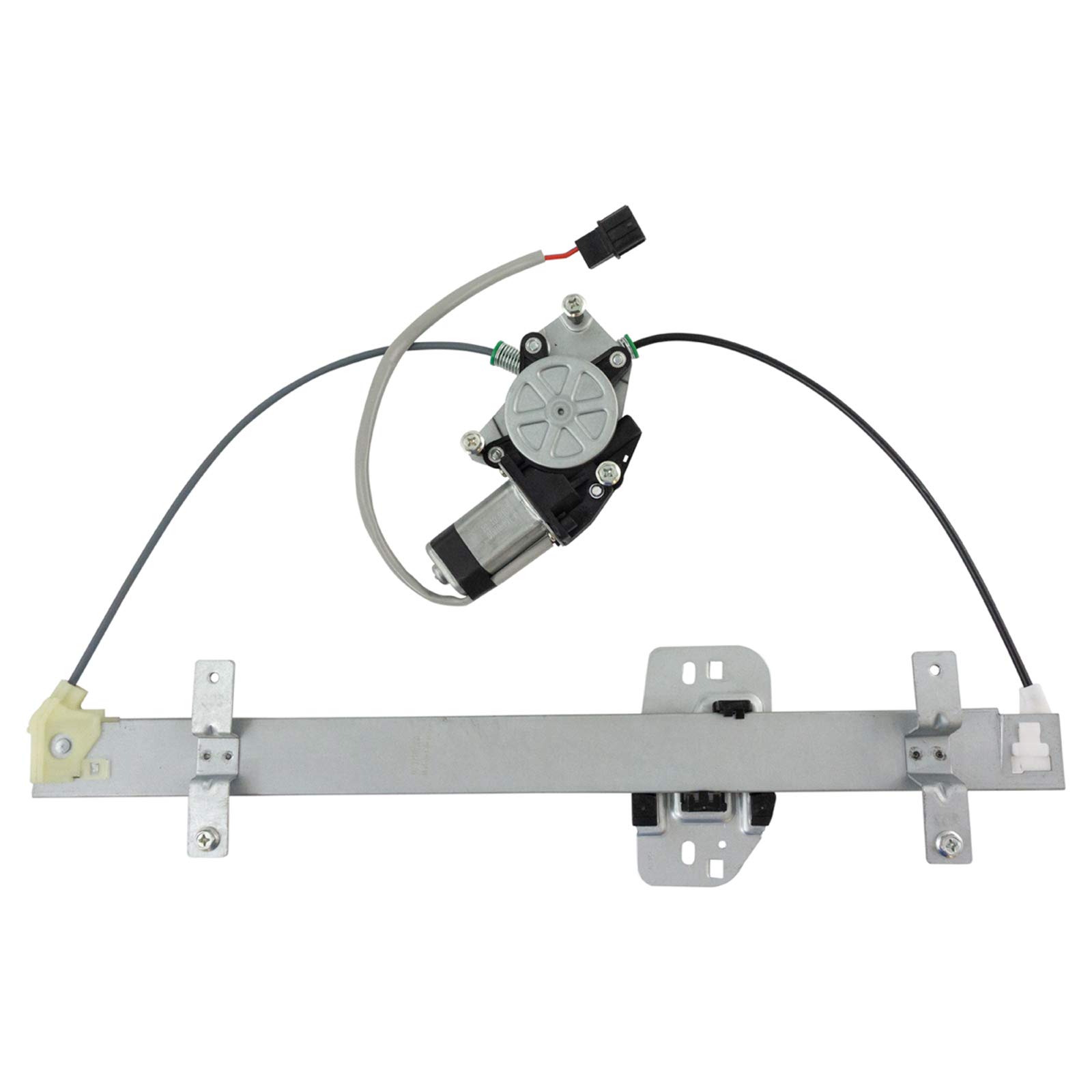 TRQ Rear Left Power Window Regulator &amp; Motor Assembly Drivers Side