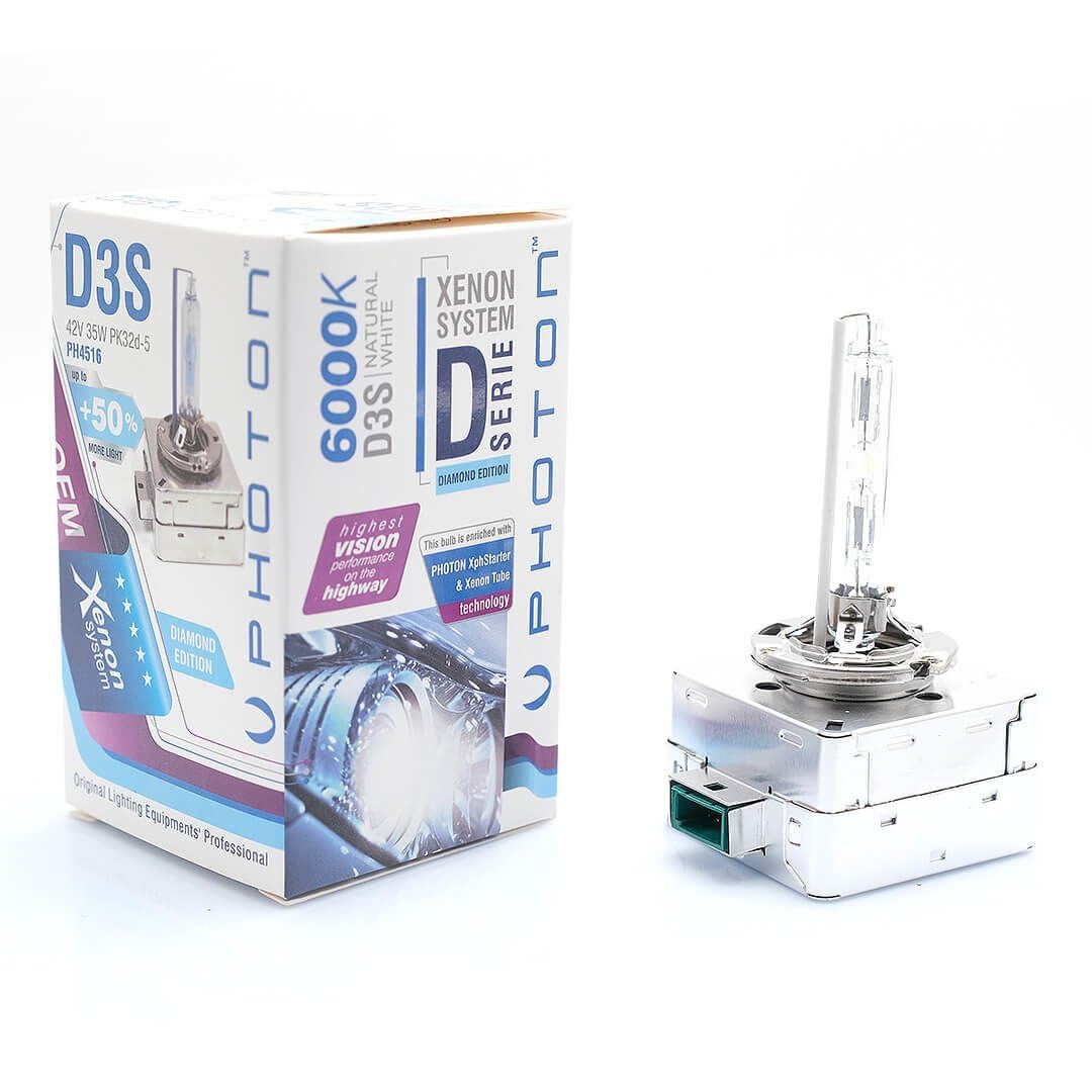 PHOTON Ampul D3S 6000K +%50 Fazla Işık Xenon