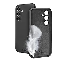 SBS Instinct – Cover per Samsung S25 – Compatibile Ricarica Wireless, Superficie Soft-Touch, Morbida al tatto e Interno in Microfibra, Protezione Fotocamera e Tasti, Materiale TPU, Nero