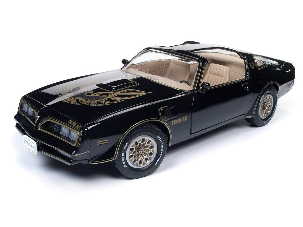 ミニカー Ertl 1/18 77 Pontiac Fire Bird TransAm 1977 Pontiac Firebird Trans Am Special Edition Black Hemmings