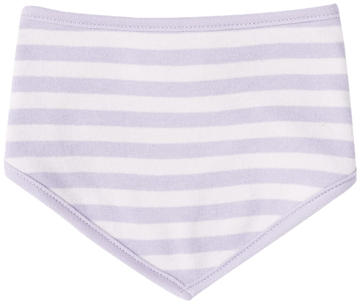 Amazon Essentials Set Bavaglino Unisex Bambini e Ragazzi, Pacco da 6, Confezione da 6 Gatti Lilla, Taglia Unica