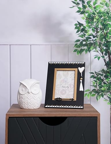 Miniatura 7 de Hucha búho estatua estatua de animales regalos escultura moderna decoración de cerámica 5.5 pulgadas