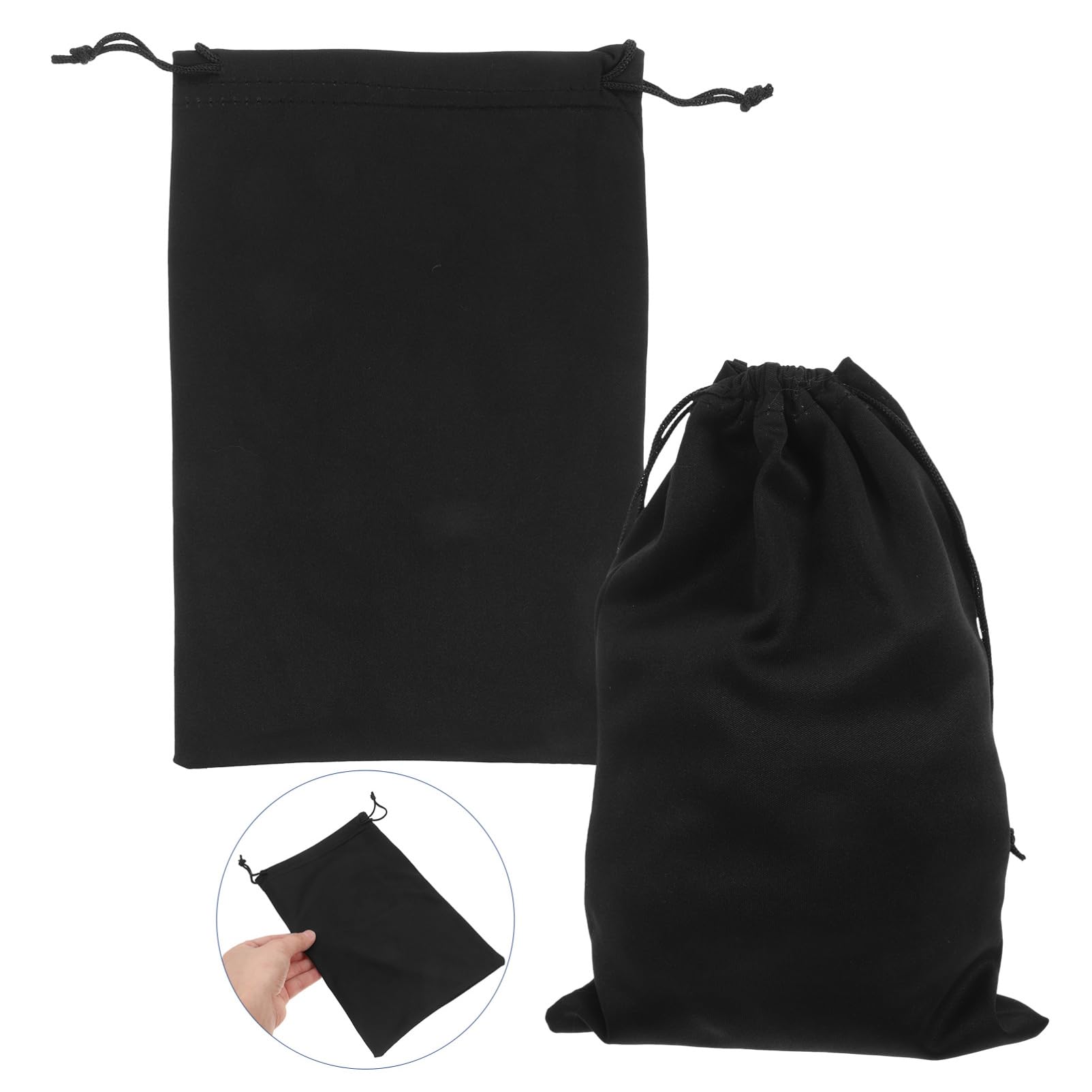 POPETPOP 10 Pièces Pochette pour Masque de Ski et Étui de Protection pour Lunettes de Ski Sacoche Microfibre pour Masque et Accessoires