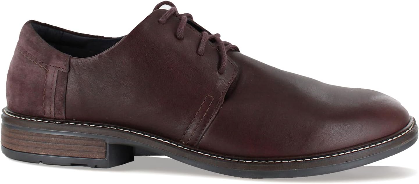 NAOT Footwear Men's Chief Shoe Cordovan Lthr/Cordovan Suede - 10-10.5 M US